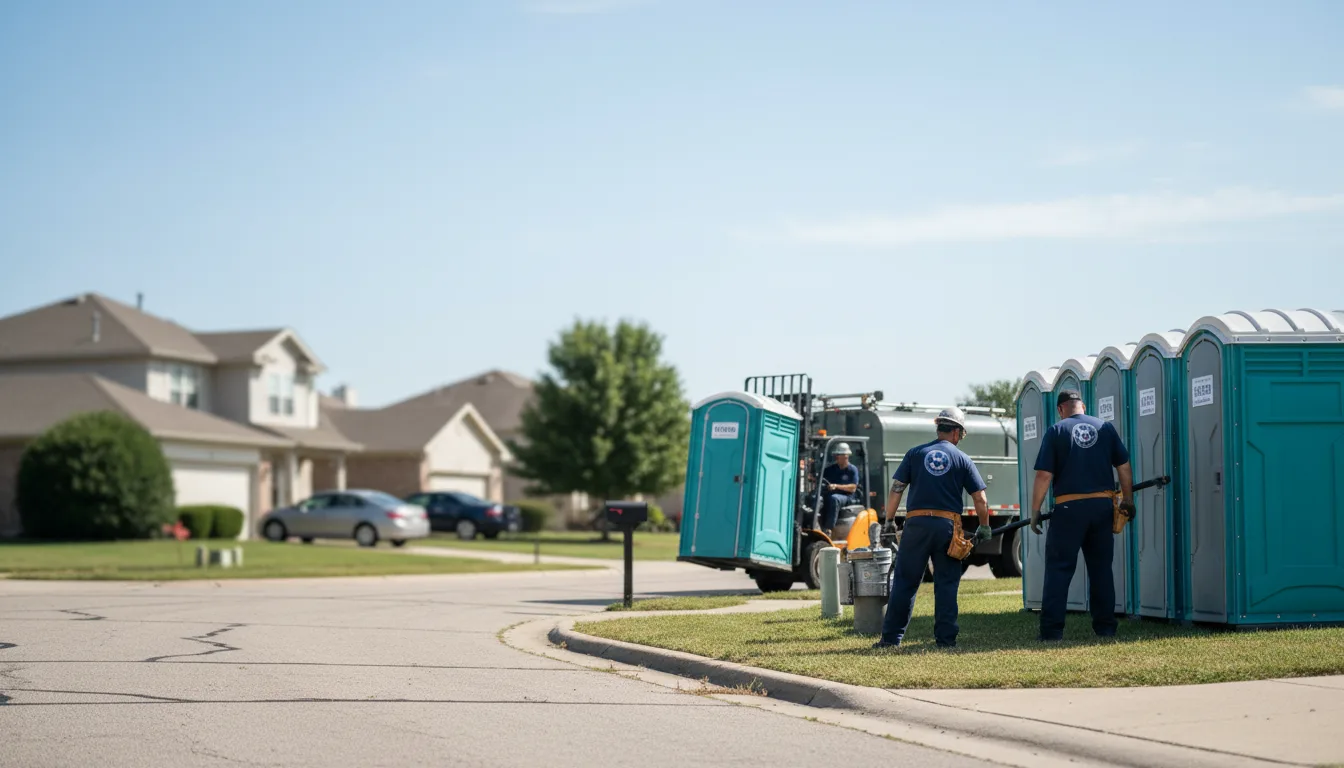 Porta Potty Rental in Gustine, TX near me